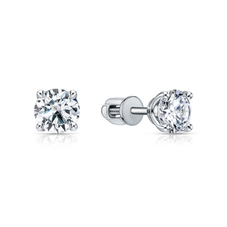 Серьги из белого золота Cold Diamonds
