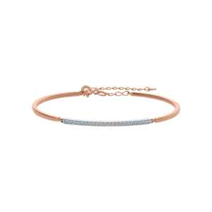 Золотой браслет с бриллиантами природными