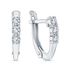 Серьги из серебра Cold Diamonds
